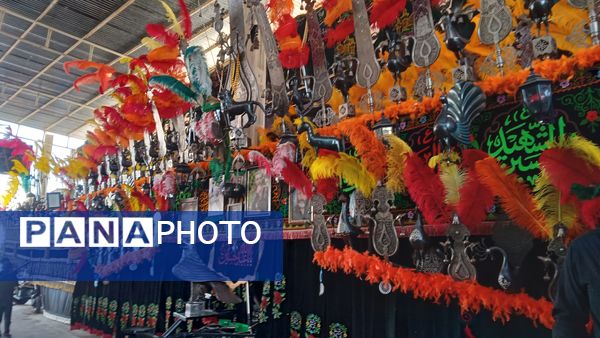 مراسم شیرخوارگان حسینی در حسینیه ولیعصر زرقان 