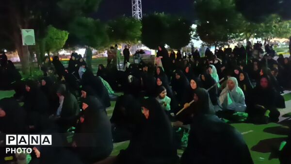 مراسم عزاداری شب سوم ماه محرم در نیشابور 
