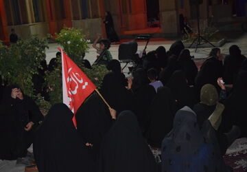قدم‌های جامانده؛ روایتِ پیاده‌روی جاماندگان اربعین در مسیر گلزار شهدای فارسان