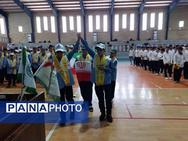 اردوی تمشک پسران شهرستان‌های جنوبی استان بوشهر در کنگان