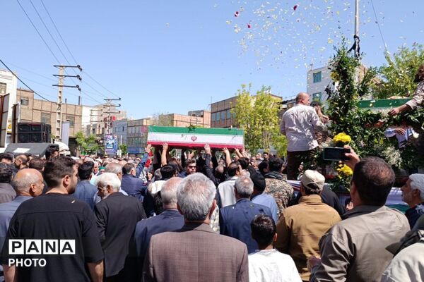 تشییع پیکر شهیدان قلعه میر