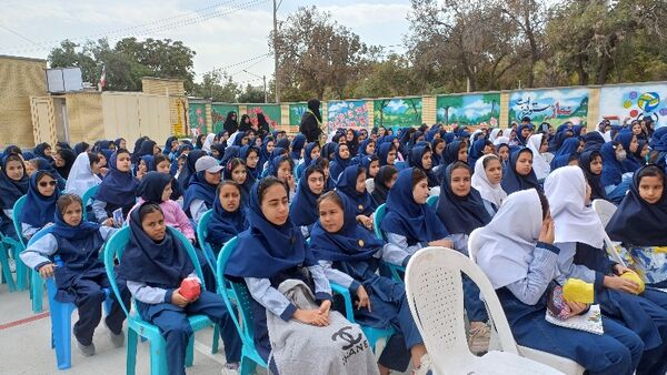 آیین شور عاطفه‌ها در دبستان ضحی ۲ شهرستان شیروان