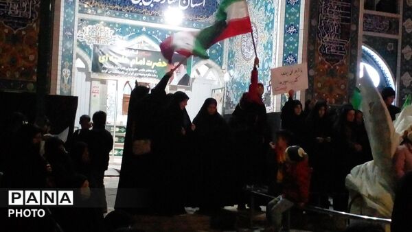  تجمع بزرگ مردم غیور و شجاع شهرستان نیشابور