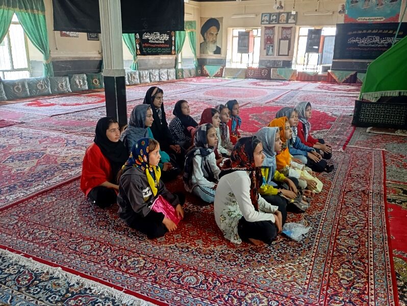 برگزاری کلاس تابستانی قرآن در روستای گزکوه