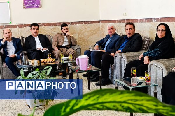 حضور معاون پرورشی و فرهنگی اداره‌کل آموزش و پرورش در جوانرود