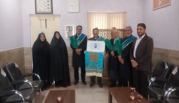 حضور خدام افتخاری مسجد جمکران در هنرستان نمونه میرجلیلی