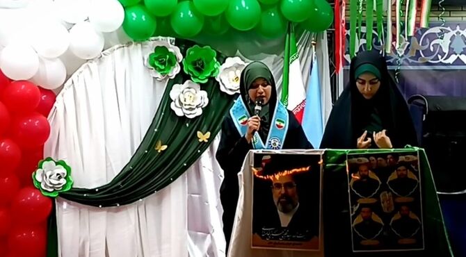 شکوه غدیر به روایت پیشتازان دانش‌آموز تبریز
