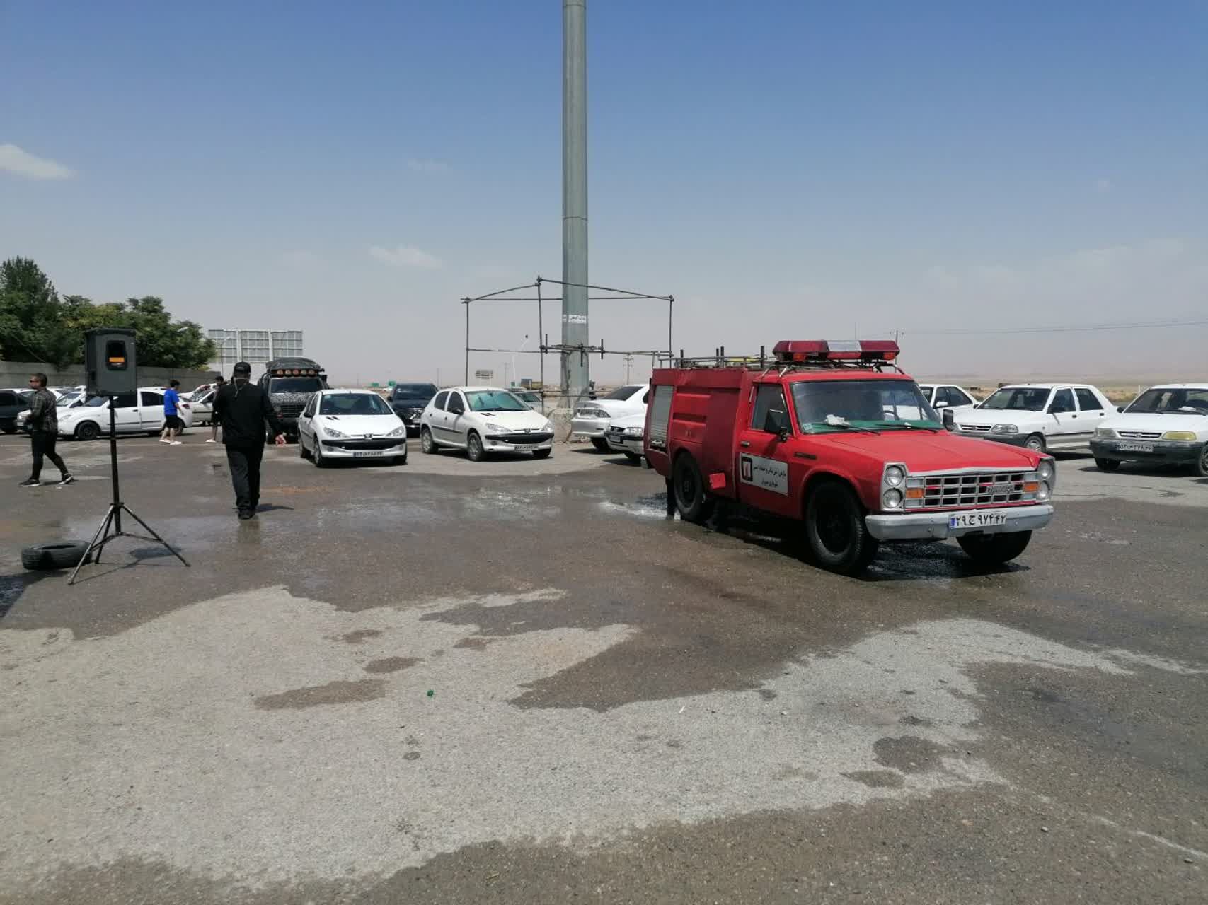 برپایی موکب عاشورایی اربعین حسینی در شیروان