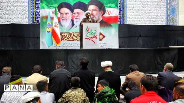 شهرستان مارگون صف بسته به خون خواهی رهبر شهید