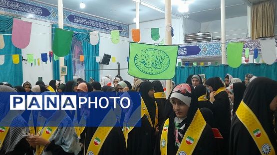 حضور قائم مقام وزیر در سازمان دانش‌آموزی در جمع دانش‌آموزان معتکف شهرستان اسفراین