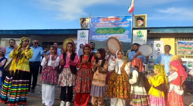 جشن مازندران در روستای لنگر شهر کیاسر