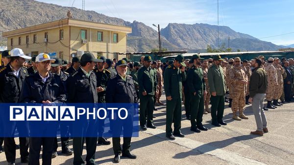 رزمایش اقتدار پیامبر اعظم(ص) در شهرستان لنده 