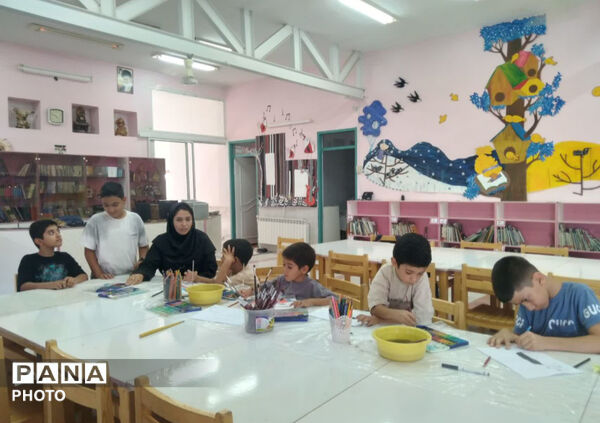 فعالیت‌های کانون پرورش فکری کودکان و نوجوانان شهرستان خاتم در قاب پانا