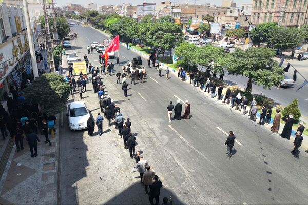 خیل عاشقان حسینی در مسیر جاماندگان اربعین رباط کریم