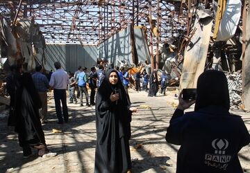 روایتی از  جنایات دشمن امریکایی صهیونی در همدان