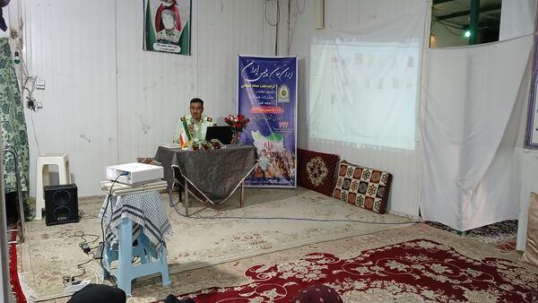 گرامیداشت هفته نیروی انتظامی در مسجد بقیه الله کاشمر 
