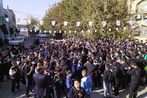 برپایی مراسم سوگواری بانوی دو عالم حضرت فاطمه (س)