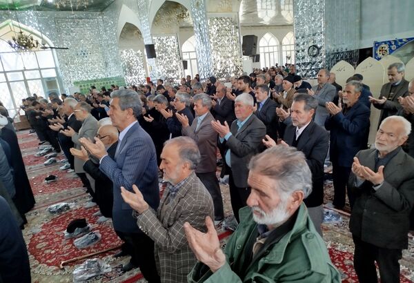برگزاری نماز باران در شهرستان کاشمر 