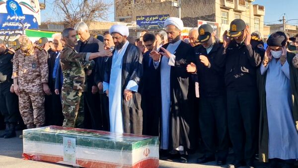 تشییع پیکر شهید ابوالفضل عرب در شهرستان گالیکش