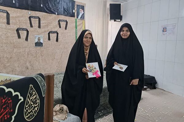 مراسم یاد بود شهدای خانم هشت سال دفاع مقدس در شهرستان رباط کریم