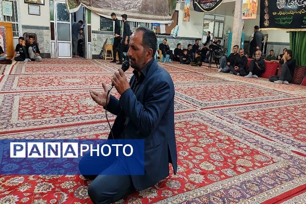 شام غریبان حسینی در مسجد جامع شهر بار