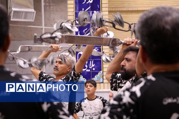 آیین افتتاح زورخانه مهدیه شهدا در شیراز