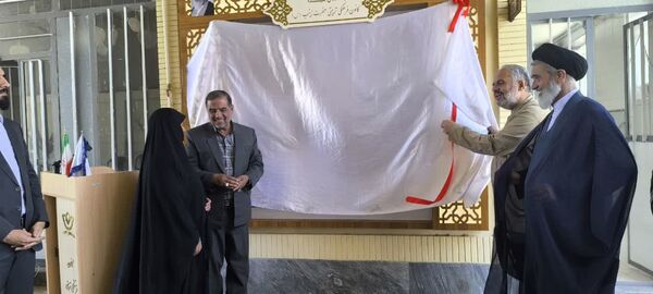 افتتاح یادمان شهدای کانون حضرت زینب (س)