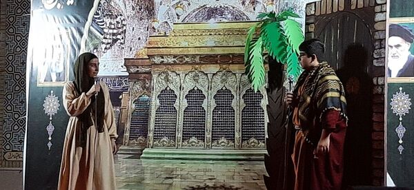  مراسم عزاداری شهادت‌حضرت رقیه (س) در مصلی کرج