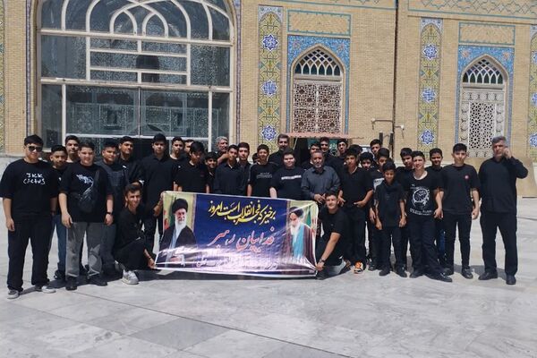 حضور پرشور دانش‌آموزان ناحیه 2 شهرری در دوازدهمین سوگواره احلی من العسل 