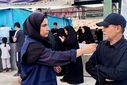 خدمت رسانی مواکب بین راهی سرپل سیمره به زائران اربعین حسینی 