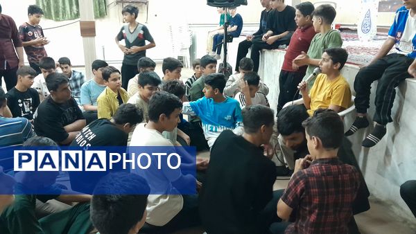 فعالیت هیات دانش‌آموزی در اردوی تشکیلاتی اتحادیه انجمن اسلامی نیشابور 