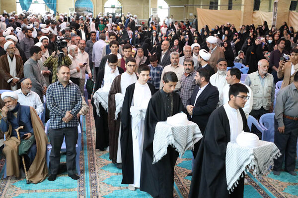 آیین عمامه‌گذاری طلاب ارومیه