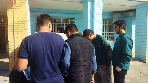 انتخابات شورای دانش آموزی در دبیرستان شاهد ابوذر غفاری نیشابور 