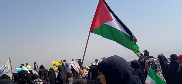 راهپیمایی روز قدس در جزیره هرمز‌