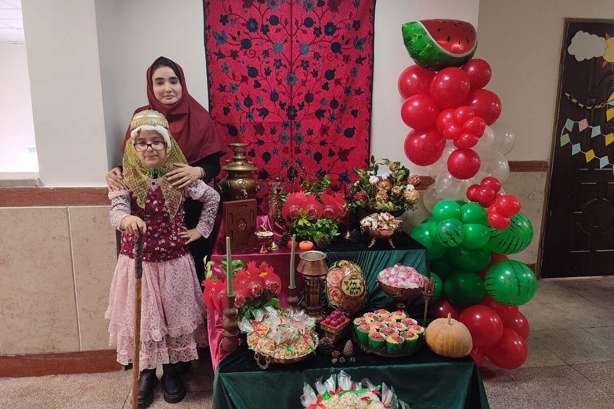 جشن شب یلدا در مدارس ناحیه دو شهرری 