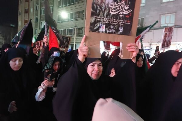 خروش انقلابی مردم ولایتمدار شیروان 