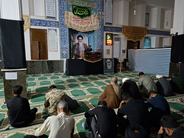 مراسم ارتحال حضرت امام خمینی (ره) در جزیره بوموسی 