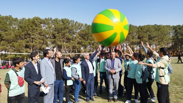 بازدید مدیرکل مدیر بحران استانداری اصفهان از اردوهای طرح تمشک استان اصفهان