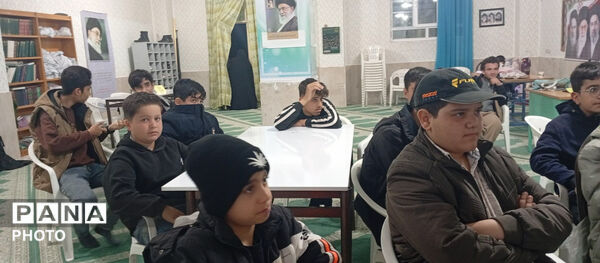 صحنه هیجان و یادگیری روزی با نوجوانان سملقان