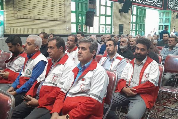 بزرگداشت سالروز شهادت شهیدان رجایی و باهنر و یادبود شهدای خدمت در ورامین 