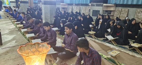 مراسم ختم قرآن در بیرجند 
