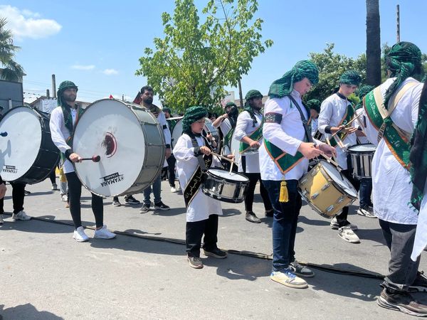 مردم دیار نور در سوگ عاشورای حسین