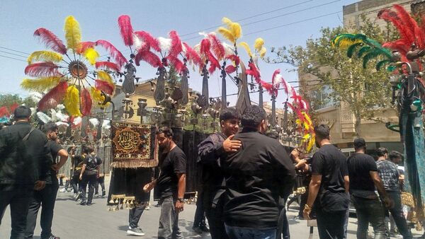 مراسم عزاداری تاسوعای حسینی در مشهد