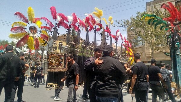 مراسم عزاداری تاسوعای حسینی در مشهد