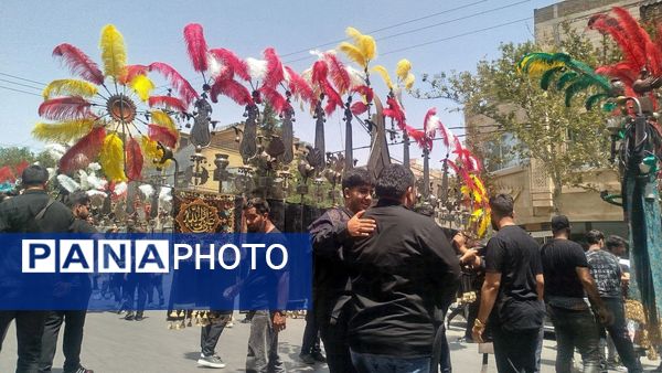 مراسم عزاداری تاسوعای حسینی در مشهد