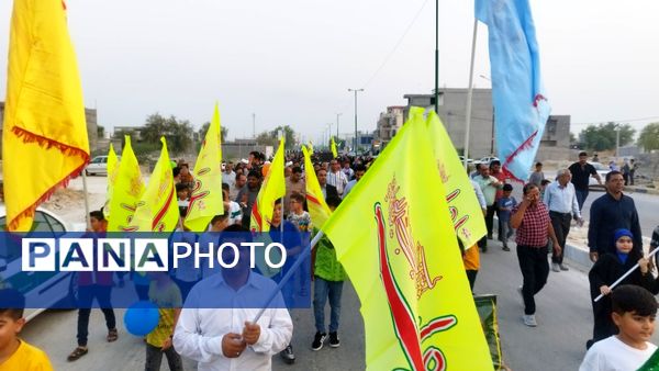 پیاده‌روی خانوادگی عید غدیر در پارسیان