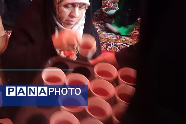 مراسم شب نیمه شعبان در پایگاه حر قرچک