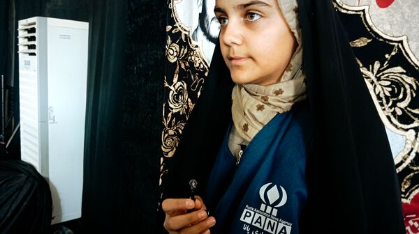 حضور خبرنگاران پانای کاشمری در نماز جمعه 