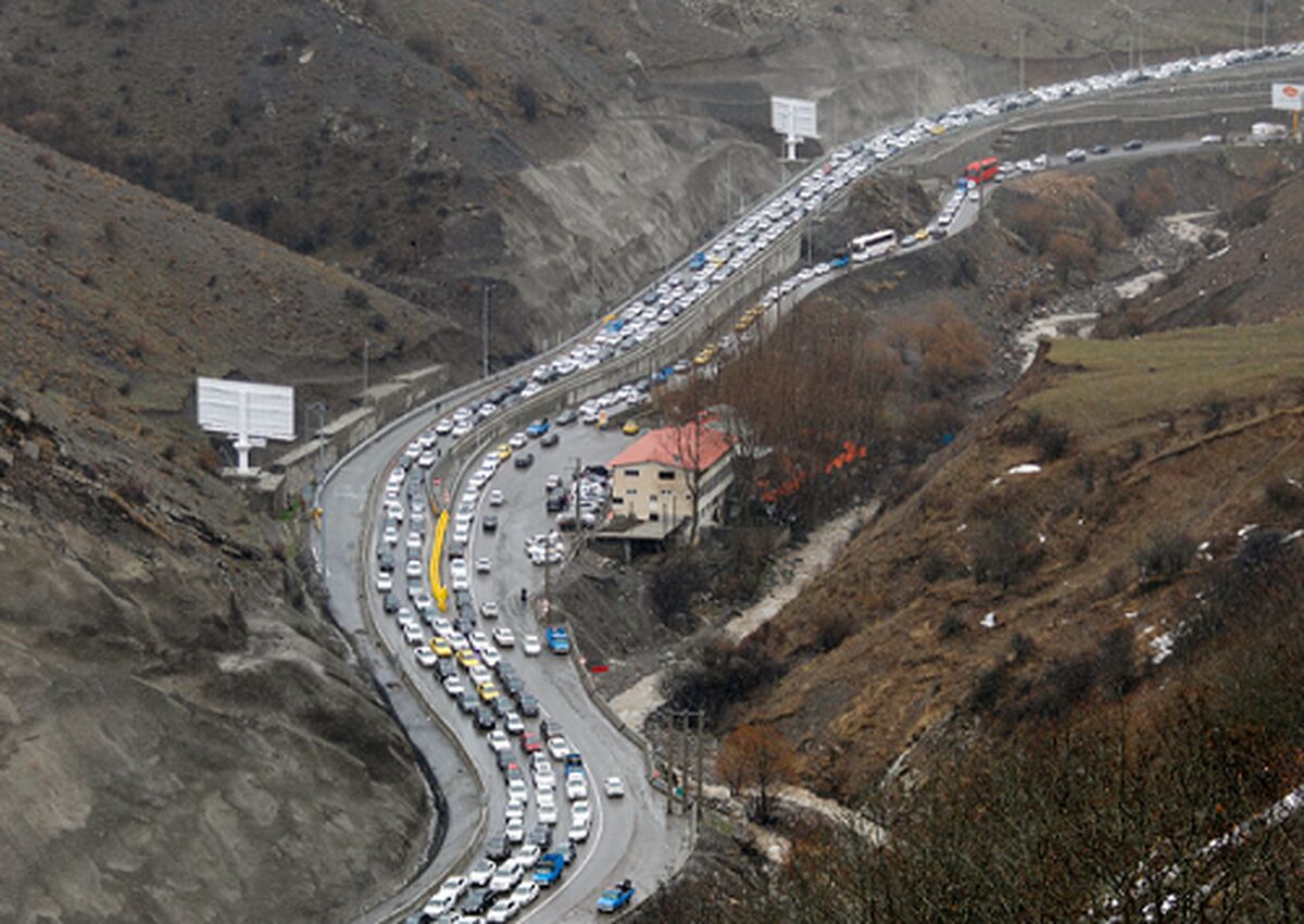 جاده چالوس یک طرفه می‌شود