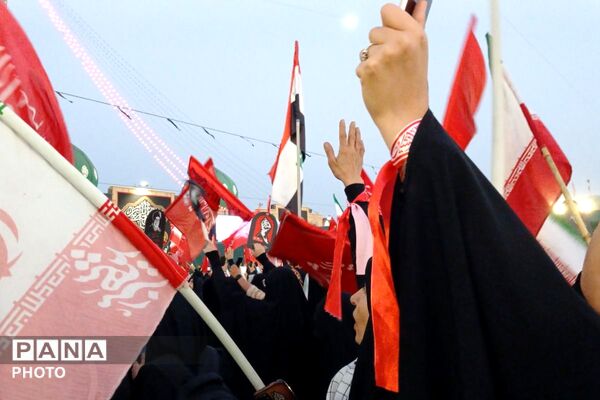 وداع با آقای شهید ایران در آستان مقدس جمکران